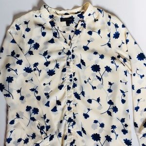 Banana Republic Semi-sheer Blouse